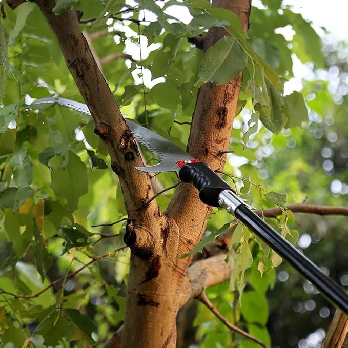 Pole Purning Saw Head,Pole Saw for Tree Trimming Gardening Pole Saw Hand Pole Saw - Precision Pole Handsaw, Landscape Pole Pruning Saws Heavy Duty Pole Saw for Tree Branches Purner Pole Saw