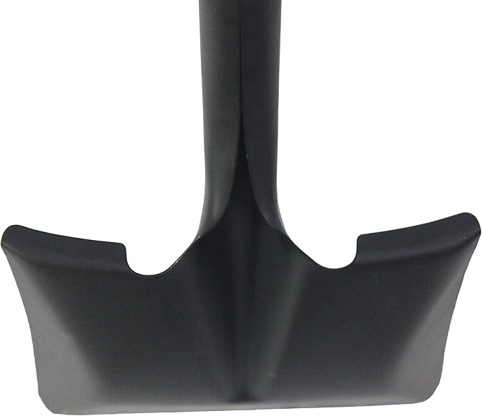 Emsco Group Workforce Tools Square Point Shovel - Sturdy 48” Wooden Handle - Heavy Duty 16 Gauge Steel Head