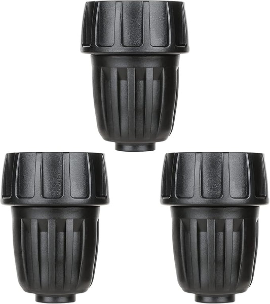 1/2 Inch Drip Irrigation Tubing Faucet Adapter 3 Pack, 3/4" to 1/2" Irrigation Hose Adapter, 3/4 Inch Faucet Connector Garden Hose Adapter