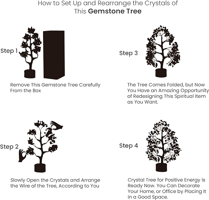 PYOR Black Tourmaline, Crystal Tree, Tourmaline Crystal, Feng Shui Tree, Spiritual Crystals and Stones, Crystal Decor, Black Tourmaline Stone, Good Luck Decorations, Spirtual Things, Reiki Supplies