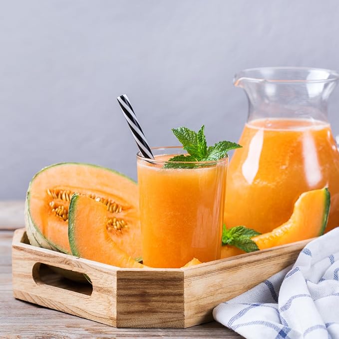 Hearts of Gold Cantaloupe Melon Seeds, Over 90 Premium Seeds - Heirloom, Non GMO - Woods Creek Seeds