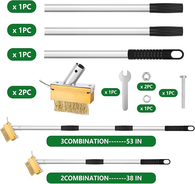 Paver Weed Removal Tool, Patio Sidewalk Weed Crack Remover Puller for Pavers, Crack and Paver Deck Crevice Weeder Cleaning Weeding Tool