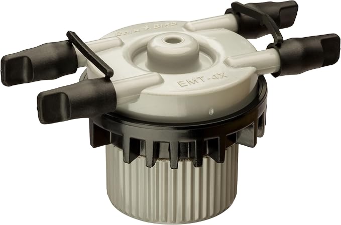 Rain Bird MANIFRE4S Drip Irrigation 4-Port Manifold, Unregulated Free Flow
