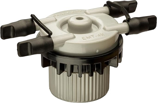 Rain Bird MANIFRE4S Drip Irrigation 4-Port Manifold, Unregulated Free Flow