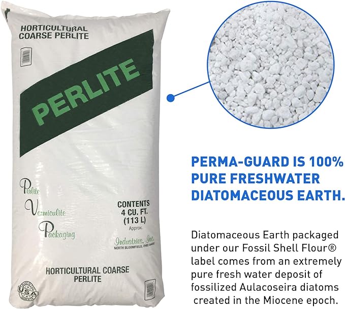 PVP Industries PVP105408 120 Quarts, 4 Cubic Foot of Organic Perlite Planting Soil Additive, White