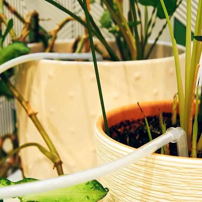 1/2" x 5/8" Clear Plastic PVC Tubing 5ft Flexible Vinyl Tube, [for Garden Irrigation, Water Hose, Fish Tank, Aquarium] - 12.7x15.9mm