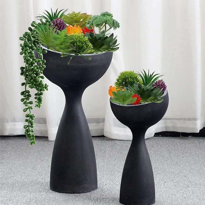 Succulents Plants Artificial, 20pcs Colorful Fake Succulents, Mini Artificial Succulents for DIY Home Terrarium Floral Wall Office Decoration (Unpotted)