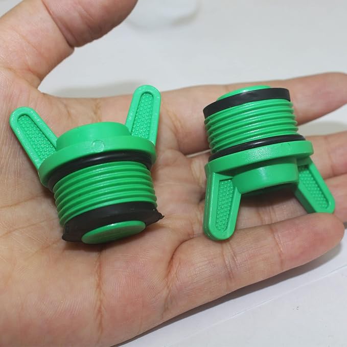 10 Pieces PT Male Thread PPR Pipe Plug Garden Irrigation Tubing Stopper Drain Plugs Caps for Garden Lawn Irrigation Watering Equipment (3/4 inch)