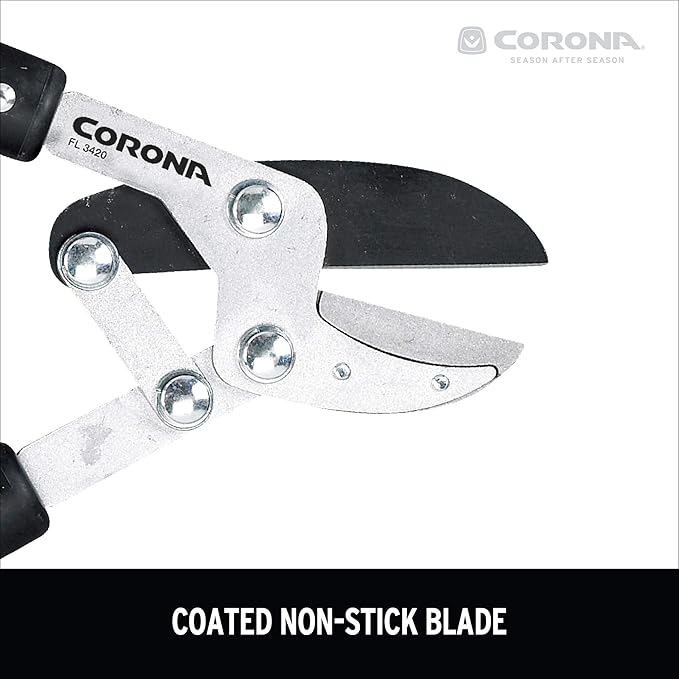 Corona Compound Action Anvil Lopper, 32 Inch, FL 3420, 32 in, Red