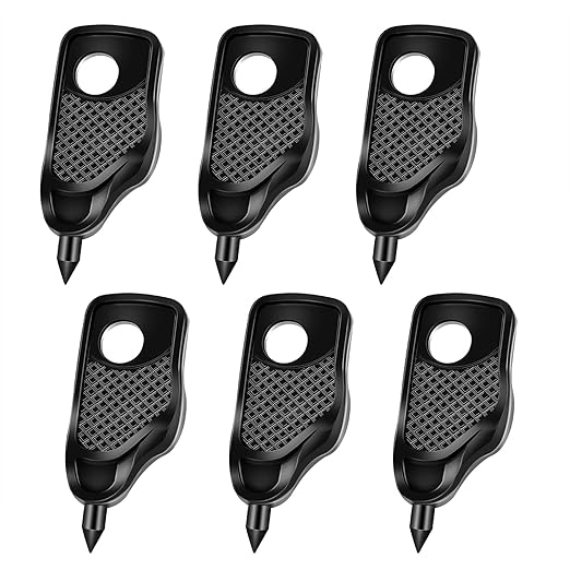 Mini Skater 6 PCS Black Color 4mm Mini Drip Irrigation Line Hole Punch Tool (6)
