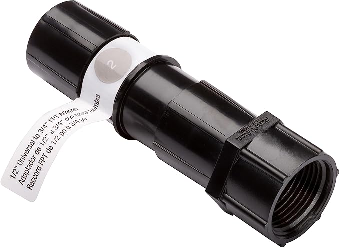 Rain Bird EFP075FS Drip Irrigation Coupling Adapter, 3/4" Female Pipe Thread x 1/2" Easy Fit Universal Fitting, Fits All 1/2" and 5/8" Tubing