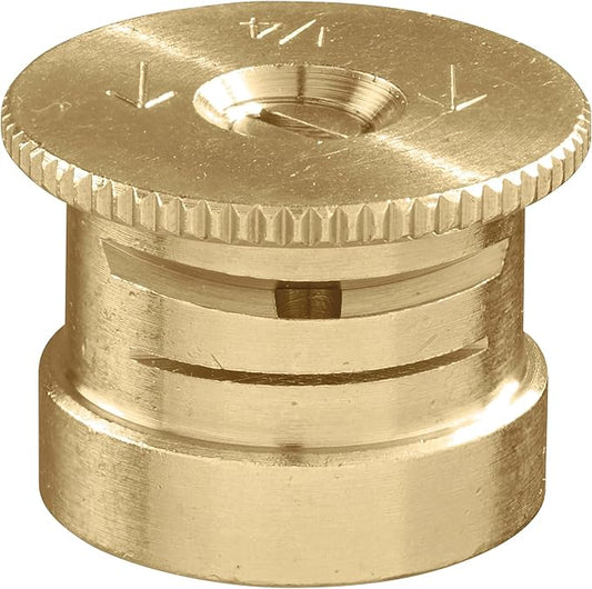 Orbit 53217W Brass Sprinkler Spray Nozzle, 15 Ft. Quarter Spray