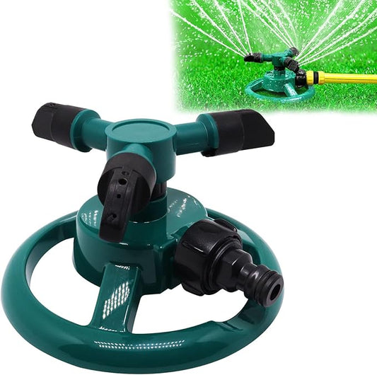 Sprinklers for Yard, Automatic 360° Rotating Lawn Sprinkler, Garden Water Sprinklers for Lawn, Large Area Coverage Lawn Irrigation System, Yard Sprinklers for Lawns and Gardens Plant, 1Pcs