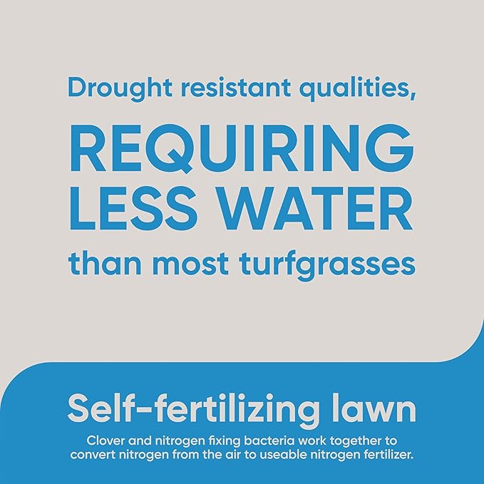 Scotts Pursue Clover Lawn, Rich in Natural Ingredients, 2 lbs.