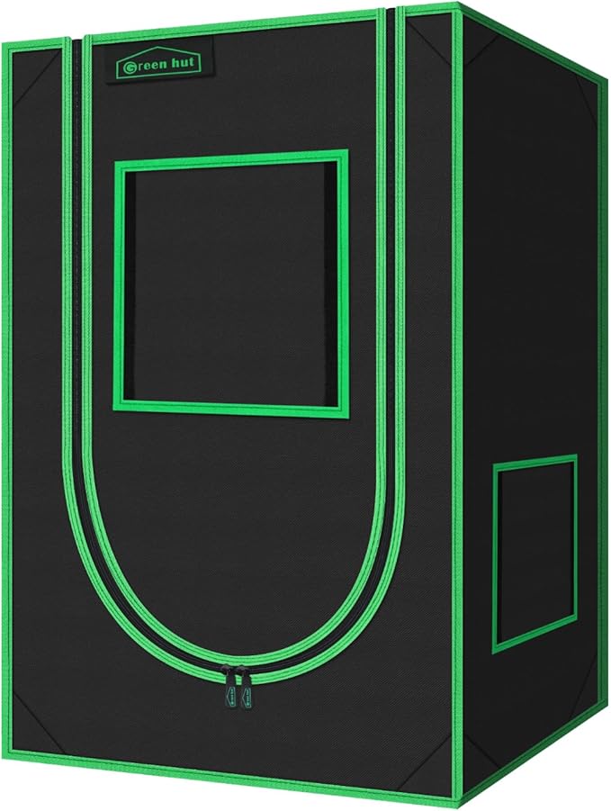 2x2 Grow Tent, 24"x24"x36" 600D Mylar Hydroponic Growing Tents for Plants Inside Reflective Grow Tent Growing Room Hydroponic System