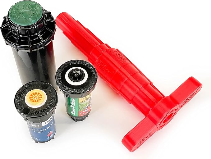 Sprinkler Head Removal Tool 4-in-1, Replace Your Sprinklers Without Digging in Under 2 Minutes, Most Brands Rainbird Toro Orbit Hunter K-Rain, 2024 Upgrade 40% Stronger New Tool, Sprinkler Shirt