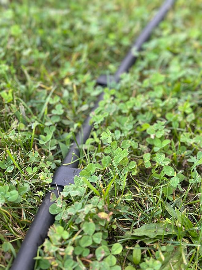 1/2-Inch Irrigation Tubing Hold-Down Anchor Stakes, 1 x 6-Inch, 32-Pack for Garden Ground Securing Hoses