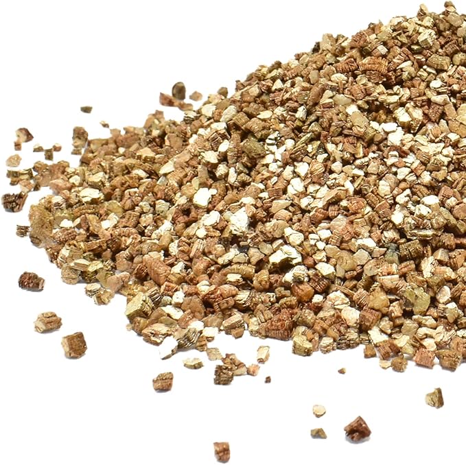 Halatool 6QT Horticulture Vermiculite Professional Soil Addictive Coarse Grade Vermiculite for Plants Gardening Mushrooms Seed Starting Cat Grass