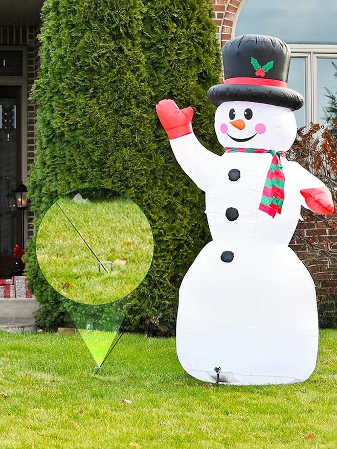 GROWNEER 200 Pack Galvanized Landscape Staples 6 inch 11 Gauge Garden Staples and 200 Pack Gasket U-Shaped Tent Stakes SOD Pins Yard Stakes for Securing Weed Fabric Barrier Ground Cover Fence