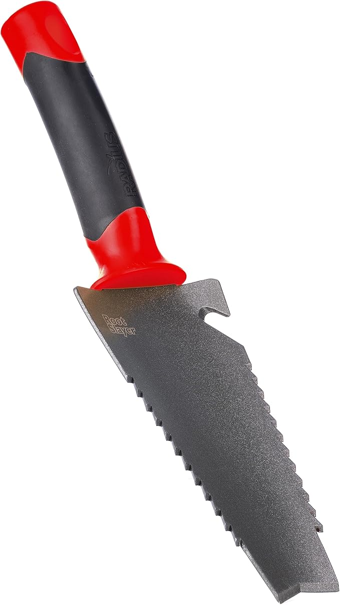 Radius Garden 16011 Root Slayer, Trowel, Red