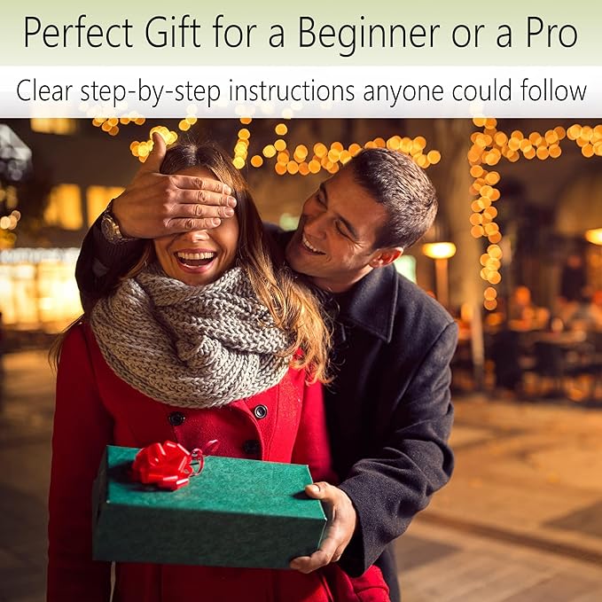 Bonsai Tree Kit – 5X Unique Japanese Bonzai Trees | Complete Indoor Bonsai Starter Kit for Growing Bonsai Plants with Tools & Planters – Gardening Gifts for Women & Men