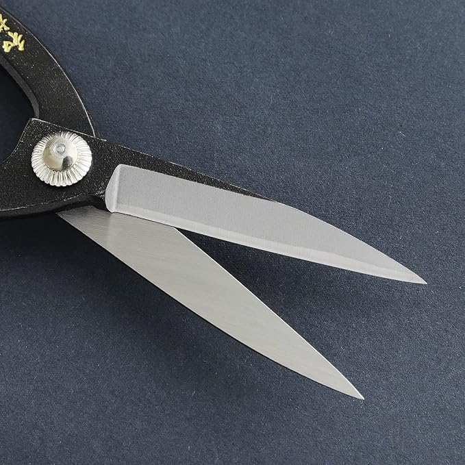Wazakura Yasugi Steel Made in Japan Ashinaga Bonsai Scissors 8.2 in (210 mm), Bonsai Tree Pruning Shears, Japanese Gardening Tools