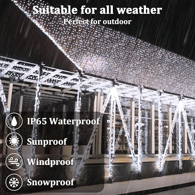 2-Pack 200FT Solar String Lights for Outside, 600 LED Extra-Bright Solar Light Outdoor with 19 Modes & Timer, Waterproof Fairy Solar Lights for Garden Patio Tree Christmas Decorations (Cool White)