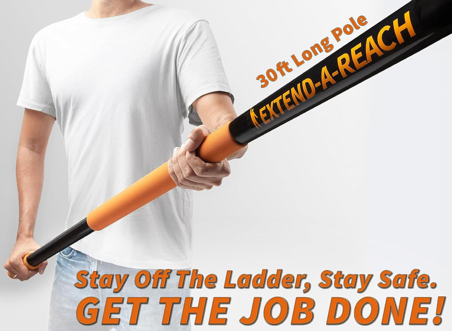 Fruit Picker Pole with Basket Telescoping 5-30 ft Apple Picker Extension Pole // Telescopic Fruit Tree Picker Tool for Picking Orange Mango Avocado Lemon Pear // The Ultimate High-Reach Fruit Grabber