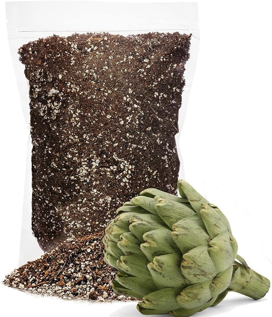 Premium Organic Potting Soil for Artichoke - (5 Quart Bag)