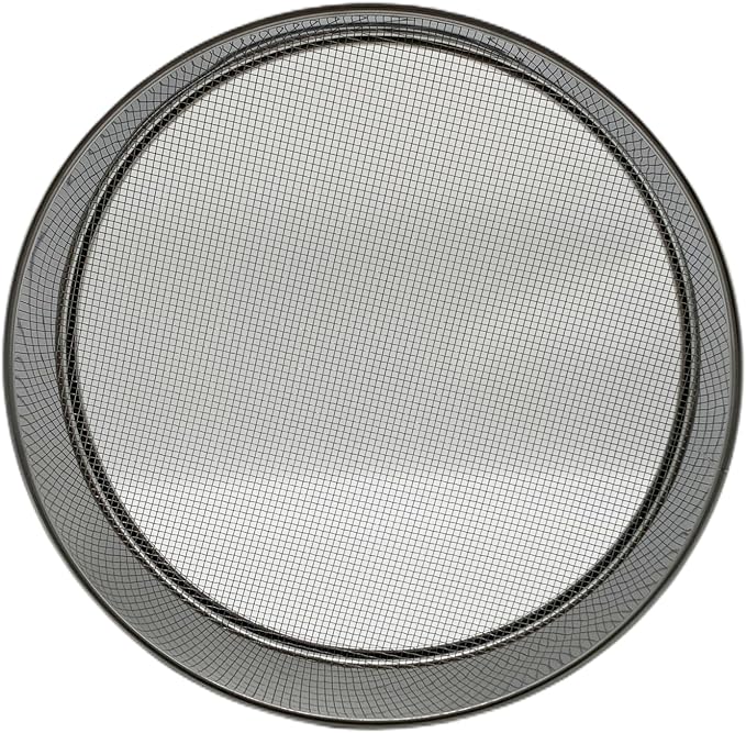 Soil Sieve for Garen -12 inches Soil Sifter for Rocks Compost-Sifting pan (1/8”Mesh Screen)