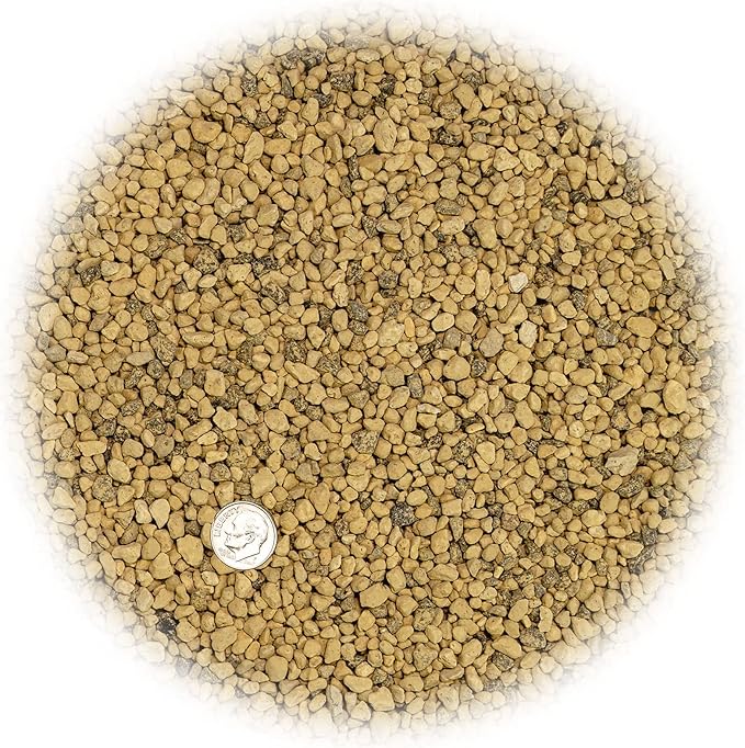 Pure Hard Akadama for Bonsai/Succulent Soil - (3mm-6mm) Small Grain for Cactus, Bonsai Plants Soil Amendment, Prevent Over Water, Provides Optimal Water Retention, Fast Drainage (5 Quart)