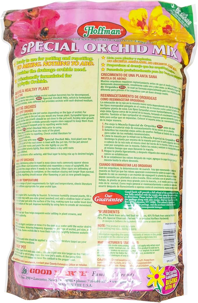 Hoffman 10804 Organic Special Orchid Mix, 4 Quarts