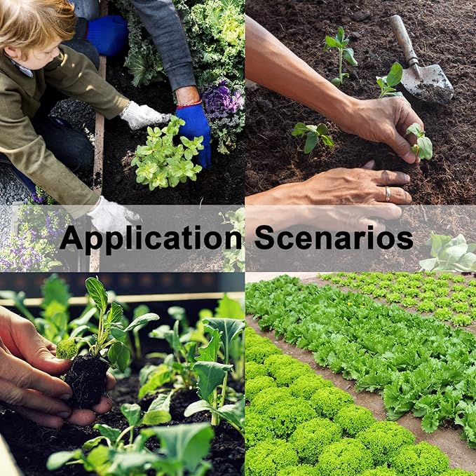 72-Hole Seed Tray Dibber – Plastic Soil Digger and Seed Spacer for Planting Seeds and Bulbs, Seedling Tray Soil Garden Tool, Gift for Gardener.