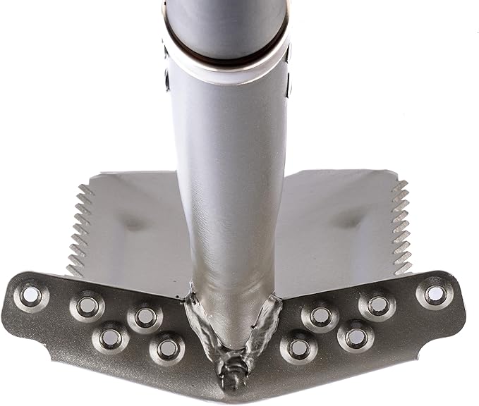 Radius Garden 23711 Root Slayer 42-Inch Carbon Steel Trench Spade, Red