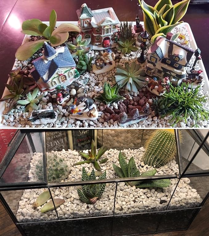 Voulosimi Garden Pumice Rock Horticultural Cactus Bonsai Succulent Soil Additive for Plants, Landscaping, Vase Fillers (3/8 inch, 6 LB)