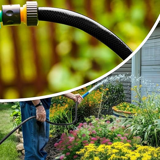 1/2 inch Drip Irrigation Tubing, 40FT Main Drip Line Hose Tube, Blank Distribution Tubing for Garden Watering Landscape Irrigation System