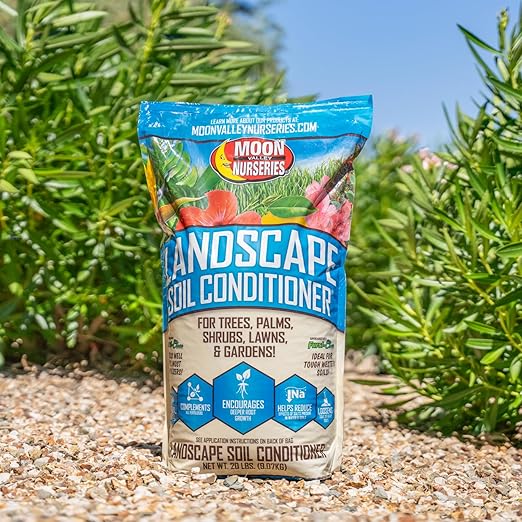 Landscape Soil Conditioner - for Trees, Palms, Shrubs, Lawns & Gardens - 20lbs
