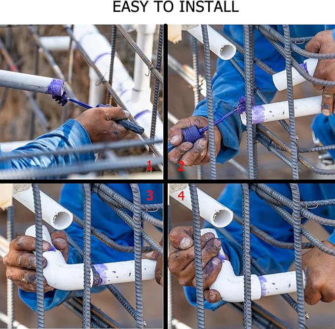 20 Pack 1" 90 Degree Elbow Pipe Fittings 2 Way Right Angle PVC Pipe Fitting, Furniture Build Grade SCH40 (Socket x Socket) 1" PVC Fitting Connectors for DIY PVC Shelf Garden Support Structure