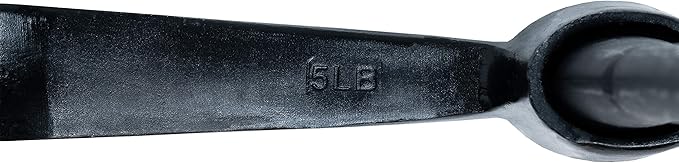 Hooyman Pick Mattock with Heavy Duty Forged Head Construction, Solid Fiberglass Core, Ergonomic No-Slip H-Grip Handle, Garden Pick Axe, and Adze Hoe for Gardening, Landscaping, Yard Work, and Outdoors