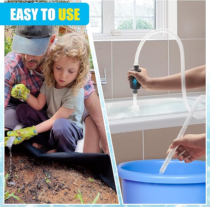 Zipcase Water Storage Bladder, 100 Gallon Heavy Duty Food-Grade Plastic Bag, for Emergency Water Bank, Ideal for Bathtub Water Storage, Camping, Gardening and Agricultural Irrigation.