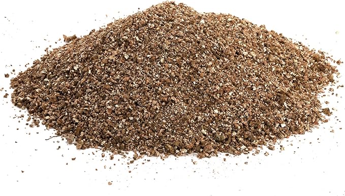 Okllen 12 QT Natural Organic Vermiculite, Hearth Vermiculite Granules for Plants and Gardening