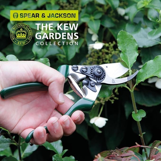 Spear & Jackson 6459KEW Kew Gardens Collection Left-Handed Bypass Pruners