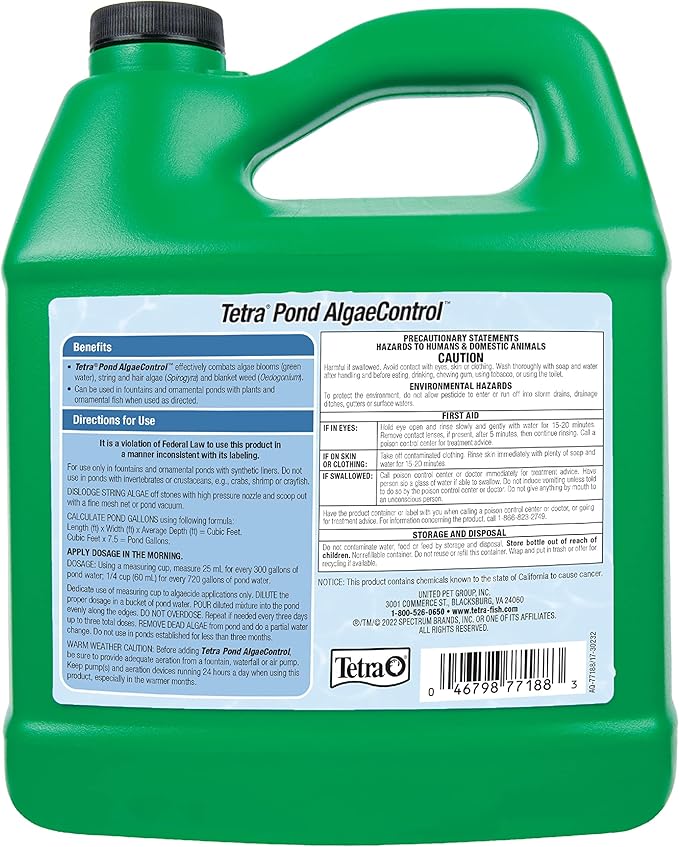 Tetra 77188 Algae Control Treats 36000 gallons, 101.4-Ounce