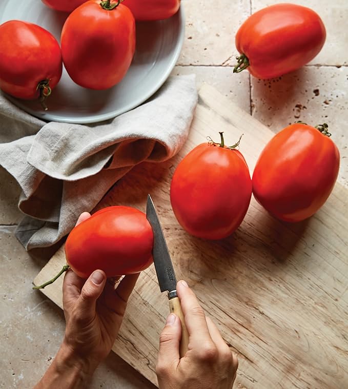 Burpee Exclusive 'SuperSauce' Hybrid, 25 Non-GMO Large Red Sauce & Paste Tomato Variety, Vegetable Seeds for Planting Home Garden