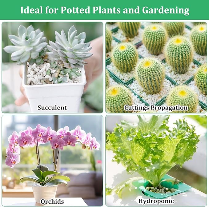 Legigo 30 Quarts Organic Horticultural Perlite for Plants Indoor- Natural Horticultural Soil Additive Conditioner Mix for Improves Drainage, Ventilation and Root Growth