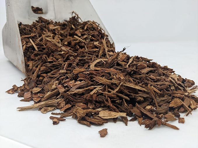 Orchid Fir Bark - Heat Treated - for Orchids, Bromeliads, Epiphytic Cacti, Carnivorous Plants, Anthuriums, Philodendrons, and Anthuriums (8 Quart)