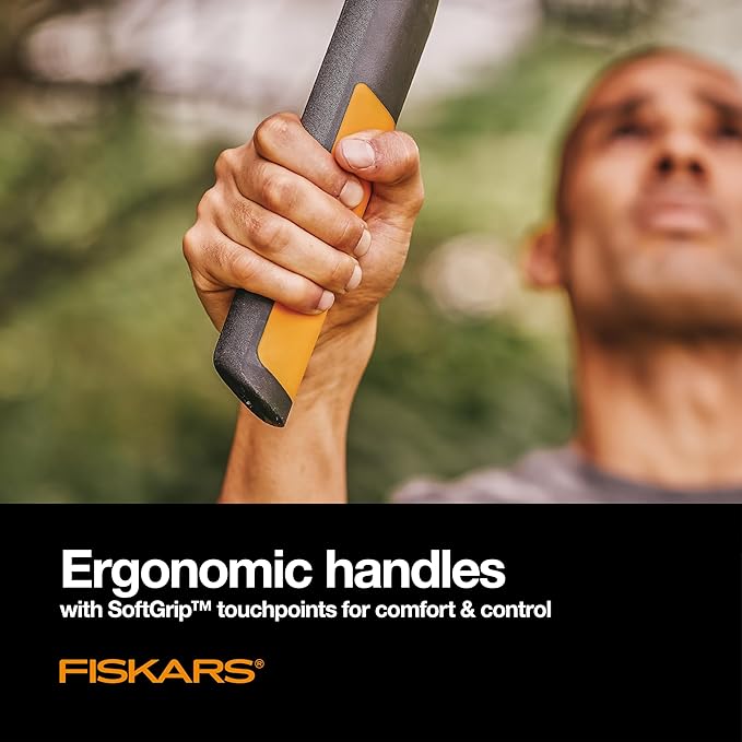 Fiskars 32-Inch Loppers for Tree Trimming, Heavy Duty, Low-Friction Sharp Steel Blade, Branch Cutter up to 2-Inch Diameter Cut Capacity, PowerGear2 Technology that Multiplies Power for Less Effort