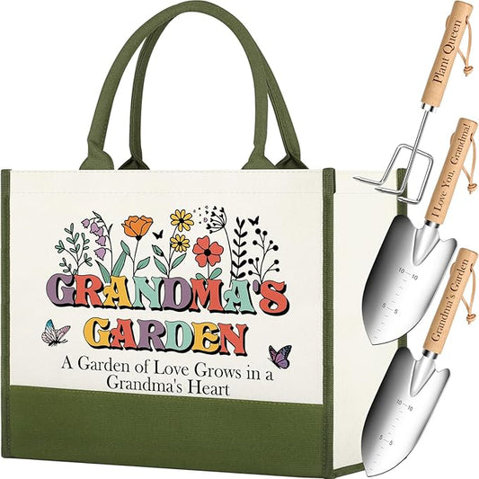 Gardening Tools Gifts for Grandma,Grandma from Granddaughter Grandson, Grandma Birthday Gifts Ideas, Great Grandma Gfits Best Grandma Ever Gifts for Plant Lover Grandmother Nana Gigi