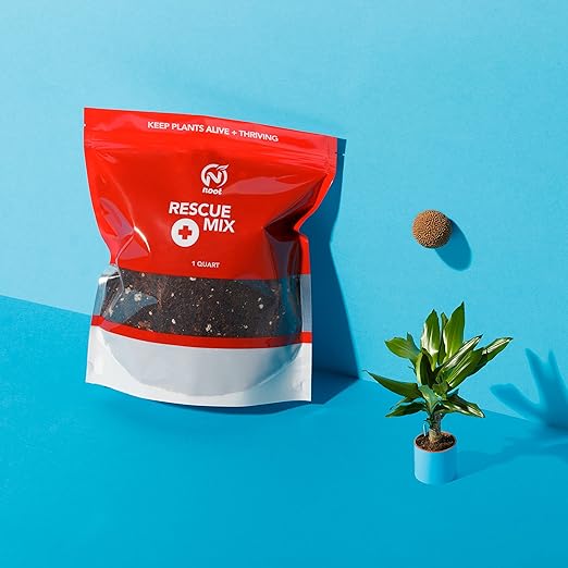 Noot Rooting Rescue Mix - 1 Quart - Coconut Chips Fibers Coco Coir Coarse Perlite - Root Rot Treatment - Rapid Roots for Propagation - Pre-Soaked & Ready to Use