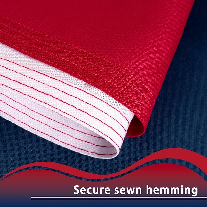 Texas Flag 6x10 ft Deluxe Super Tough Series, Heavy Duty Spun Polyester, All Weather TX Flag High Wind with Embroidered Stars, 3 Brass Grommets, Sewn Stripes, Durable Texas Flags Outdoor Outside